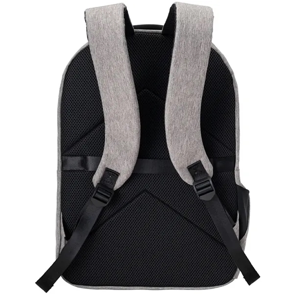Recycled heather backpack with a 15.5" laptop sleeve.... from ASI 39552 BEL Promo