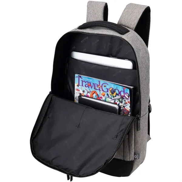Recycled heather backpack with a 15.5" laptop sleeve.... from ASI 39552 BEL Promo