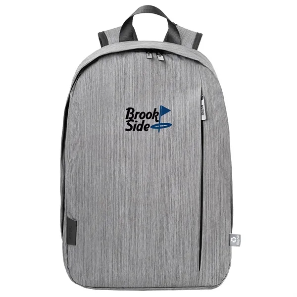 Recycled heather laptop bag with dedicated 16" laptop chamber.... from ASI 39552 BEL Promo