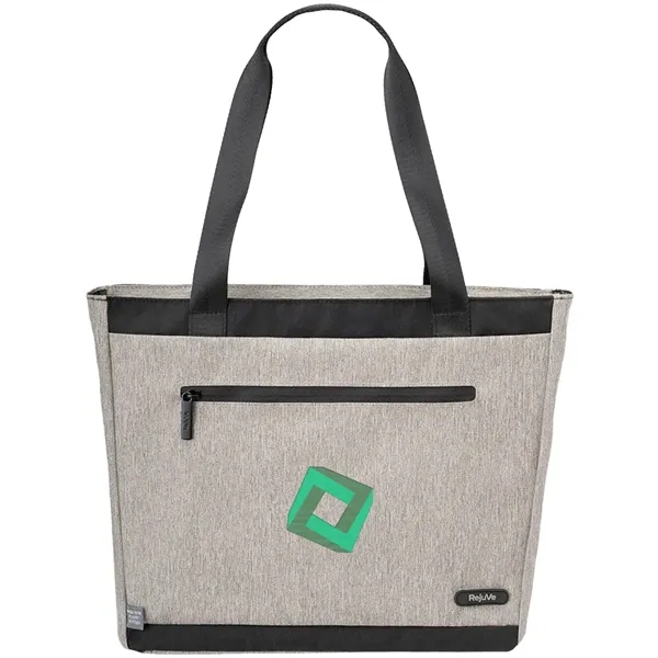 Recycled heather tote bag with padded laptop sleeve.... from ASI 39552 BEL Promo