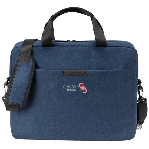 Recycled heather business bag with a double zipper compartment for up... from ASI 39552 BEL Promo