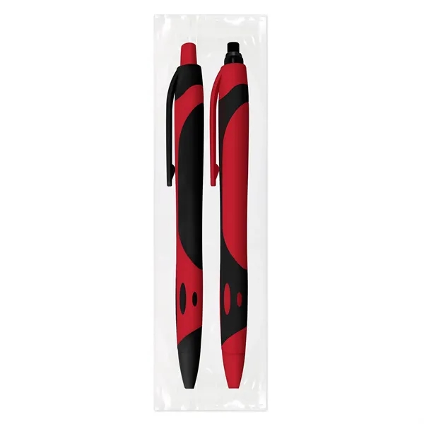 1 Sport Soft Touch Rubberized Hybrid Ink Gel Pen + 1... from ASI 67675 Liqui-Mark Corp