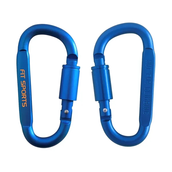 D-Ring Carabiner with Lock... from ASI 36730 Ariel Premium Supply Inc