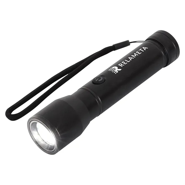 Rechargeable Super Beam Aluminum Flashlight... from ASI 36730 Ariel Premium Supply Inc