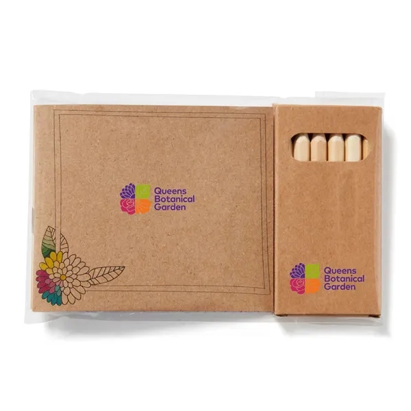 32 page adult coloring book with flower theme and 6 pre-sharpened... from ASI 63549 Jornik Manufacturing Corp