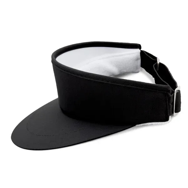 Made in the USA-Cotton/Poly Blend Fabric,White Terry Sweatband,3 1/8 Inch WideBrim,Polished... from ASI 72657 Active Life Promo / Active Life