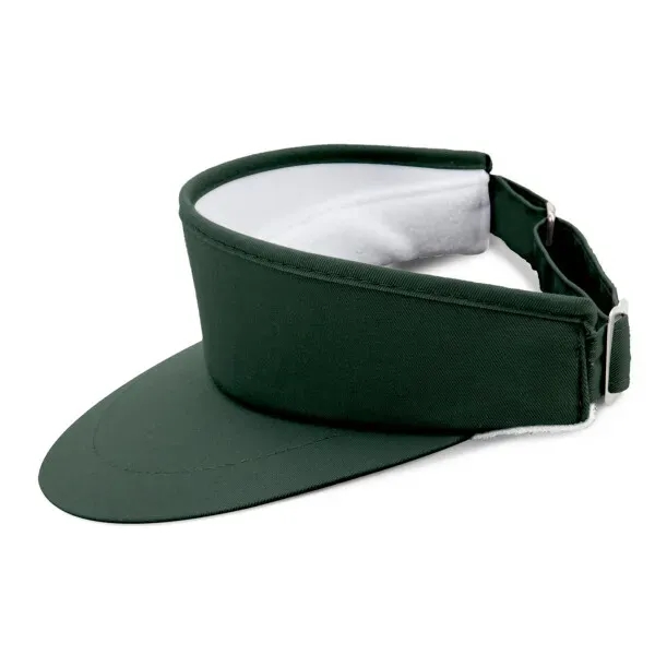 Made in the USA-Cotton/Poly Blend Fabric,White Terry Sweatband,3 1/8 Inch WideBrim,Polished... from ASI 72657 Active Life Promo / Active Life