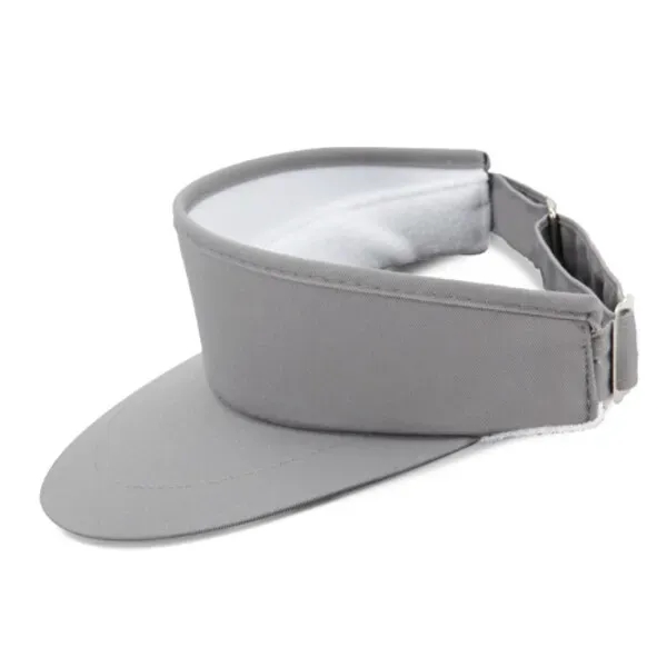 Made in the USA-Cotton/Poly Blend Fabric,White Terry Sweatband,3 1/8 Inch WideBrim,Polished... from ASI 72657 Active Life Promo / Active Life