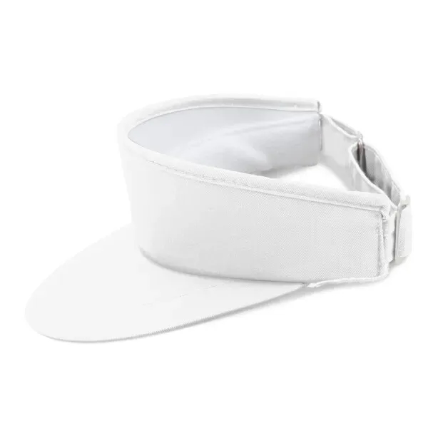Made in the USA-Cotton/Poly Blend Fabric,White Terry Sweatband,3 1/8 Inch WideBrim,Polished... from ASI 72657 Active Life Promo / Active Life