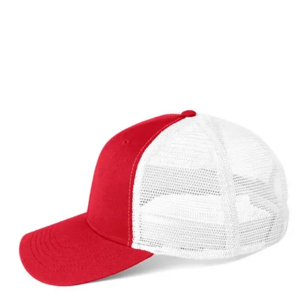 Garment washed cotton twill front and ultra-soft polyester mesh back,Structured mid-crown... from ASI 72657 Active Life Promo / Active Life