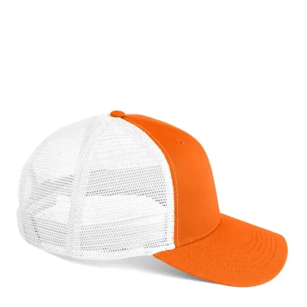 Garment washed cotton twill front and ultra-soft polyester mesh back,Structured mid-crown... from ASI 72657 Active Life Promo / Active Life