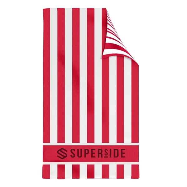 Double Sided Cabana Stripe Beach Towel... from ASI 68507 The Magnet Group