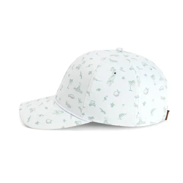 100% recycled performance fabric with sublimation print and moisture-wicking properties,6-Panel structured... from ASI 72657 Active Life Promo / Active Life