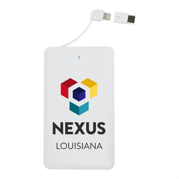 McKinley Slim Power Bank with Built In Cable 4000 is slim... from ASI 90154 Sunjoy Group Inc