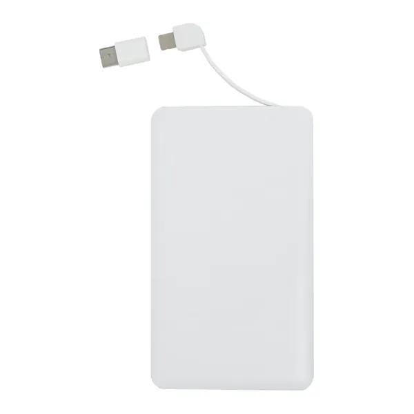 McKinley Slim Power Bank with Built In Cable 4000 is slim... from ASI 90154 Sunjoy Group Inc