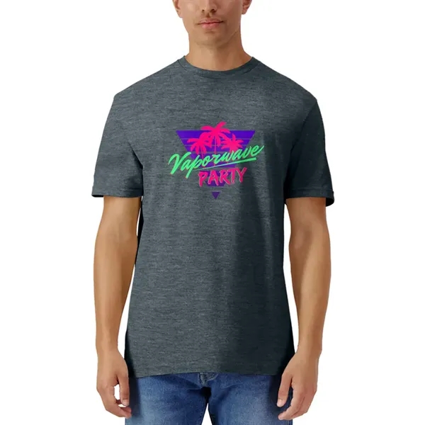 Unisex cotton t-shirt with short sleeves, rib collar and tear-away label,... from ASI 39552 BEL Promo