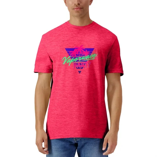 Unisex cotton t-shirt with short sleeves, rib collar and tear-away label,... from ASI 39552 BEL Promo