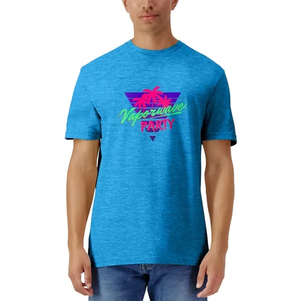 Unisex cotton t-shirt with short sleeves, rib collar and tear-away label,... from ASI 39552 BEL Promo