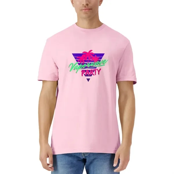 Unisex cotton t-shirt with short sleeves, rib collar and tear-away label,... from ASI 39552 BEL Promo