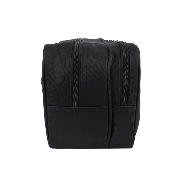10.5"W x 6.5"H x 5.5"G toiletry bag with 2 main zipper... from ASI 37980 Bagworld