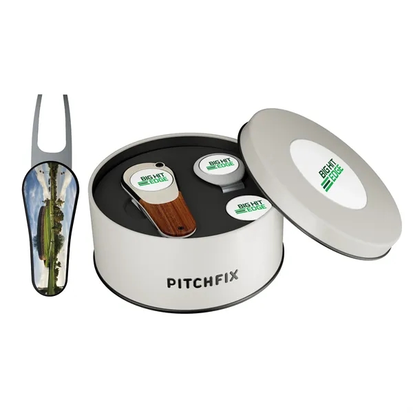 Golf gift set with divot tool, hat clip and ball market... from ASI 52263 EMT