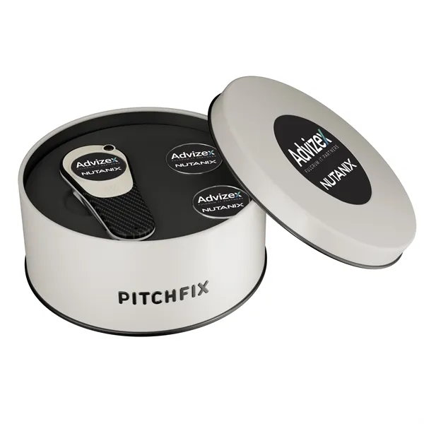 Golf gift set with divot tool and ball markers in gray... from ASI 52263 EMT