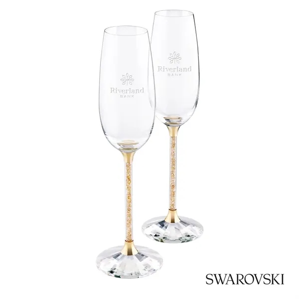 Swarovski® Crystalline Toasting Flutes (Set of 2)... from ASI 84592 St Regis Group