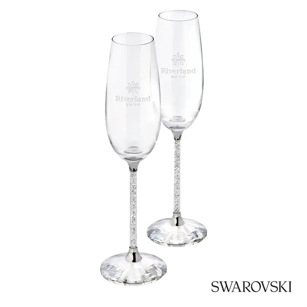 Swarovski® Crystalline Toasting Flutes (Set of 2)... from ASI 84592 St Regis Group