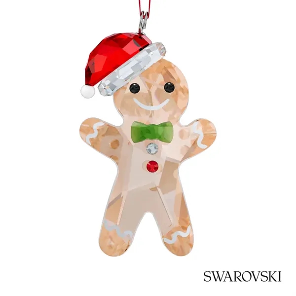 Swarovski® Holiday Cheers Ornament - Gingerbread Man... from ASI 84592 St Regis Group