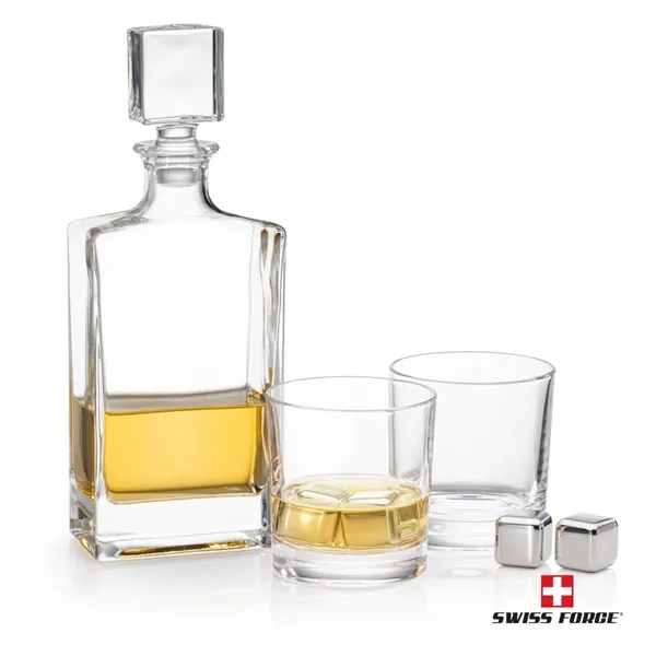 Hallsboro Decanter Set & Ice Cubes... from ASI 84592 St Regis Group