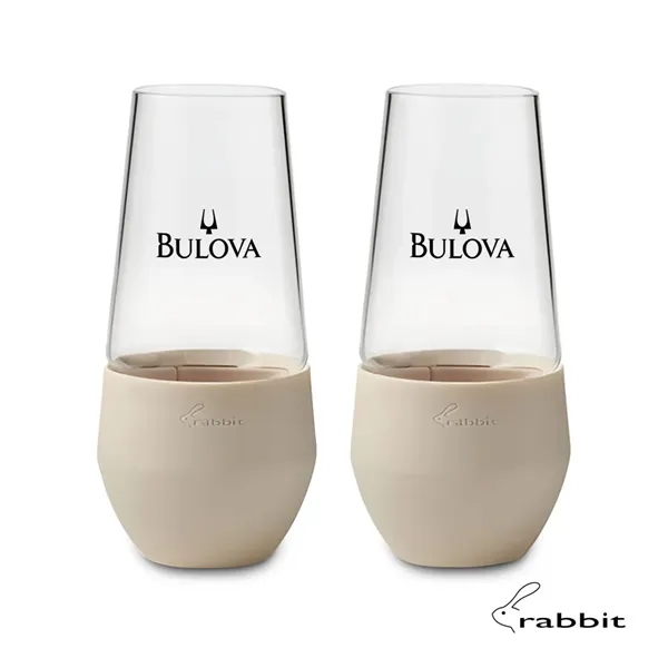 rabbit® Freezable Champagne Glasses... from ASI 84592 St Regis Group