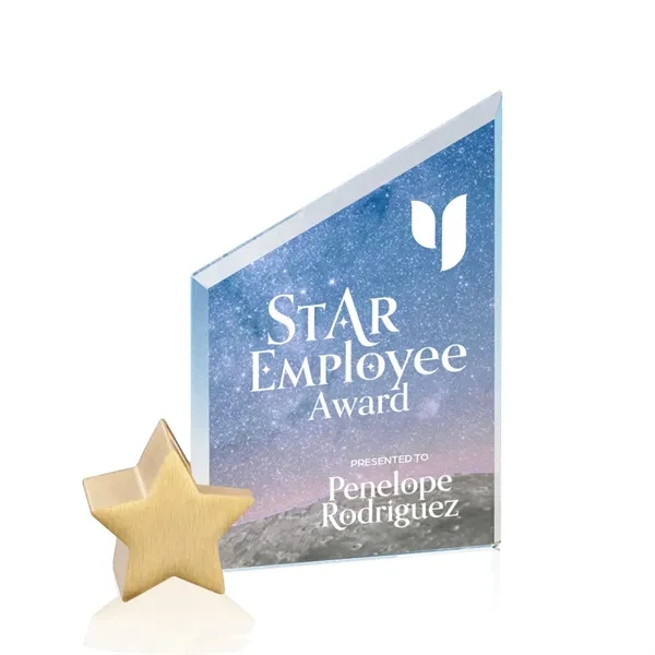 Cooper VividPrint™ Award -  Starfire/Gold Star... from ASI 84592 St Regis Group / St Regis