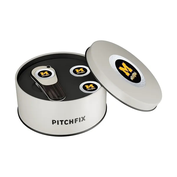 Gift set with divot tool and pair of ball markers in... from ASI 52263 EMT