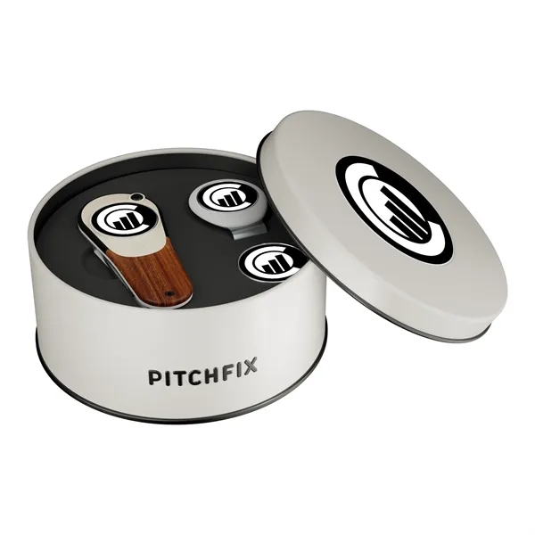Golf divot tool, hat clip and ball marker in round gif... from ASI 52263 EMT