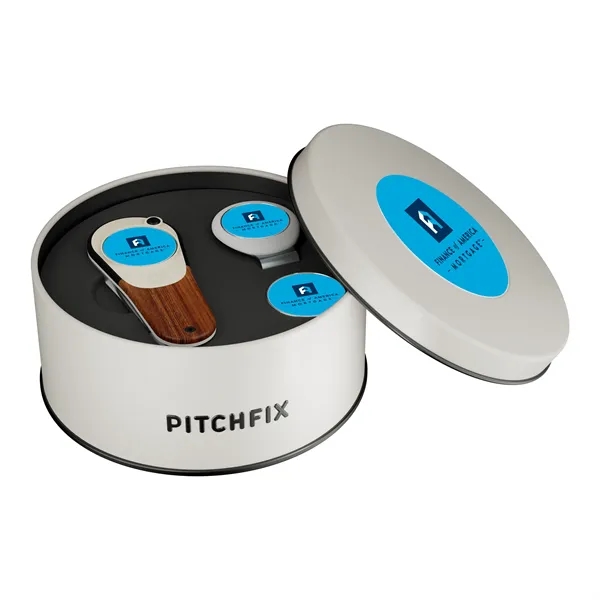 Golf divot tool, hat clip and ball marker in round gif... from ASI 52263 EMT