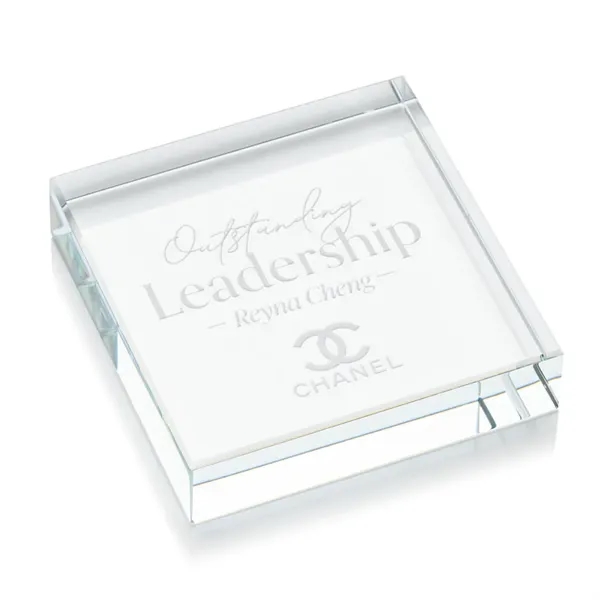 Winston Square Paperweight... from ASI 84592 St Regis Group / St Regis