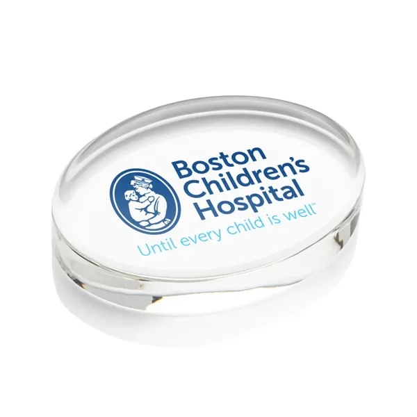 Logan Oval VividPrint™ Paperweight... from ASI 84592 St Regis Group / St Regis