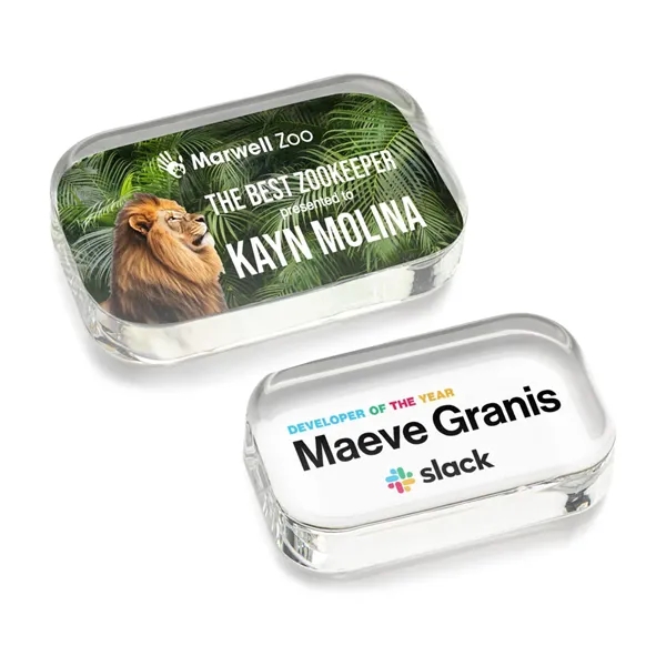 Halperin Rectangle VividPrint™ Paperweight... from ASI 84592 St Regis Group / St Regis