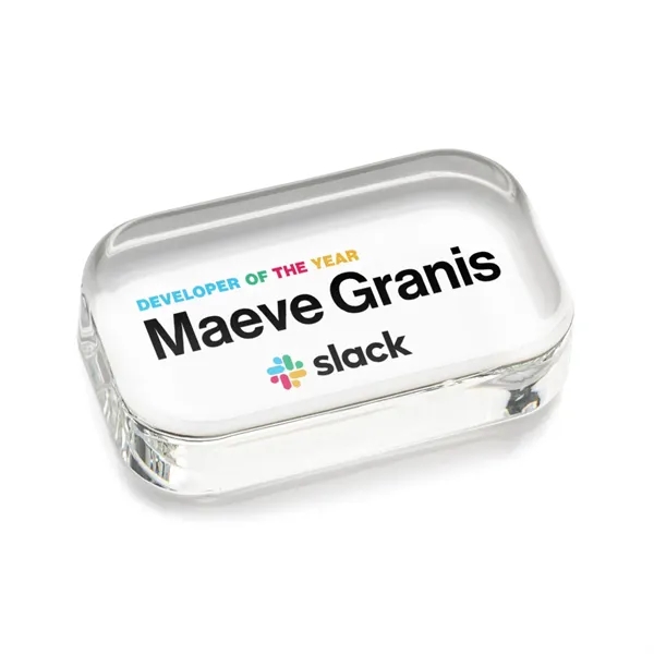 Halperin Rectangle VividPrint™ Paperweight... from ASI 84592 St Regis Group / St Regis