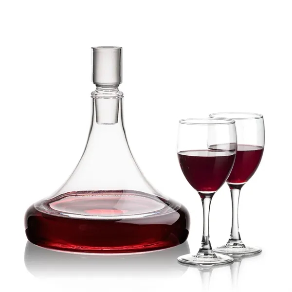 Our 53oz Ashby Decanter & Lid is paired with 2 or... from ASI 84592 St Regis Group