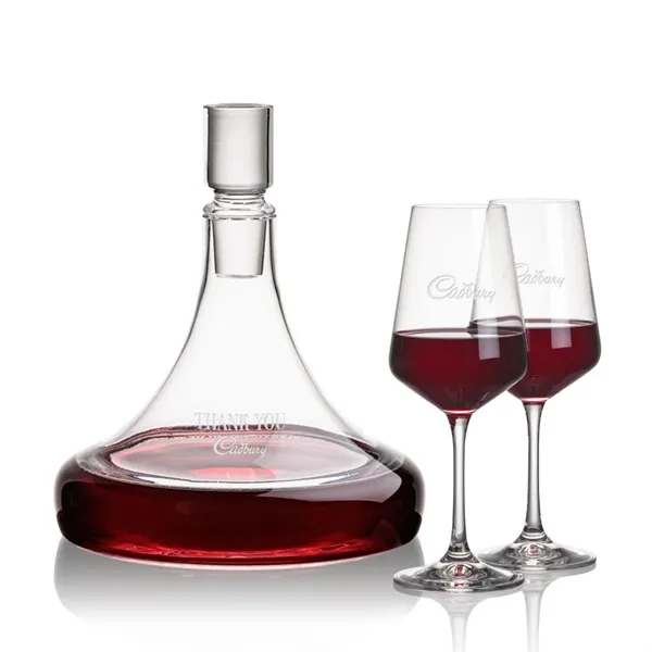 Our 53oz Ashby Decanter & Lid is paired with 2 or... from ASI 84592 St Regis Group