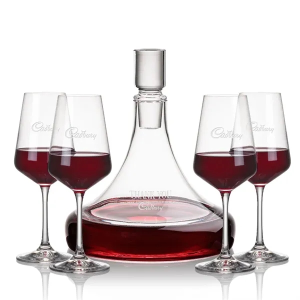 Our 53oz Ashby Decanter & Lid is paired with 2 or... from ASI 84592 St Regis Group