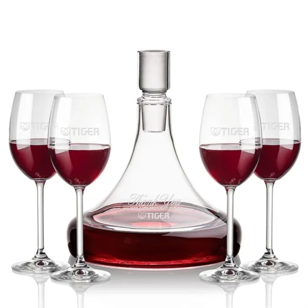 Our 53oz Ashby Decanter & Lid is paired with 2 or... from ASI 84592 St Regis Group
