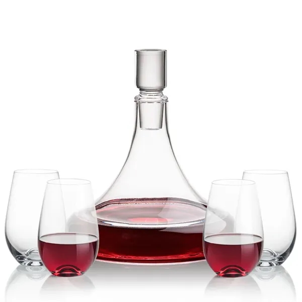 Our 53oz Ashby Decanter & Lid is paired with 2 or... from ASI 84592 St Regis Group