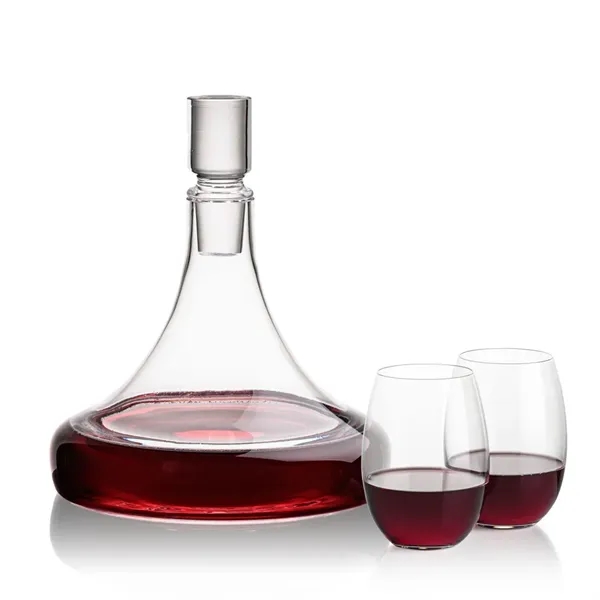 Our 53oz Ashby Decanter & Lid is paired with 2 or... from ASI 84592 St Regis Group