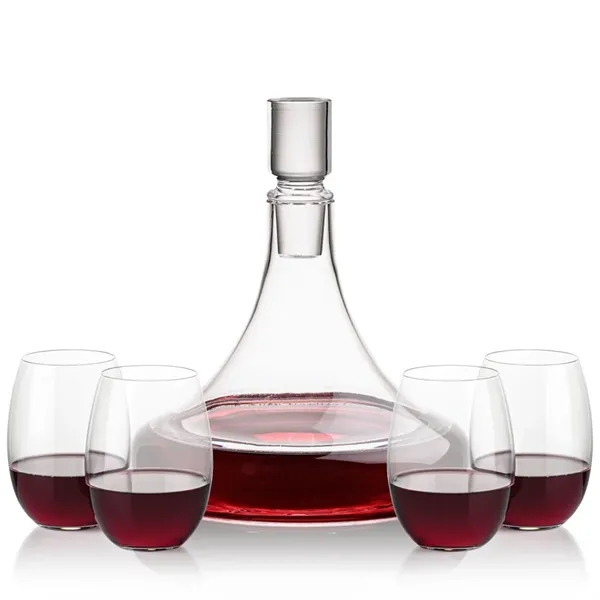 Our 53oz Ashby Decanter & Lid is paired with 2 or... from ASI 84592 St Regis Group