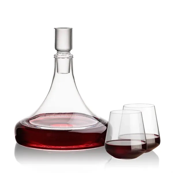Our 53oz Ashby Decanter & Lid is paired with 2 or... from ASI 84592 St Regis Group