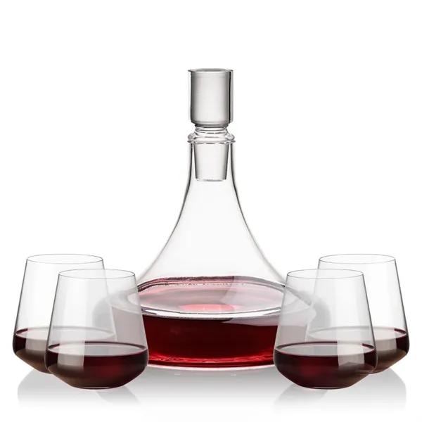 Our 53oz Ashby Decanter & Lid is paired with 2 or... from ASI 84592 St Regis Group