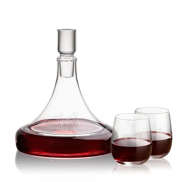 Our 53oz Ashby Decanter & Lid is paired with 2 or... from ASI 84592 St Regis Group