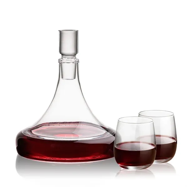 Our 53oz Ashby Decanter & Lid is paired with 2 or... from ASI 84592 St Regis Group